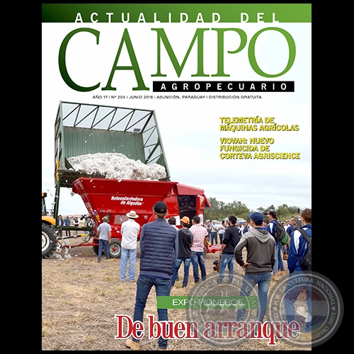 CAMPO AGROPECUARIO - AÑO 17 - NÚMERO 204 - JUNIO 2018 - REVISTA DIGITAL